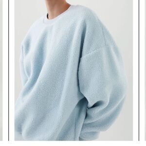 COS Light Blue Crew Neck Sweater